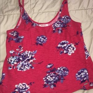 Floral tank top